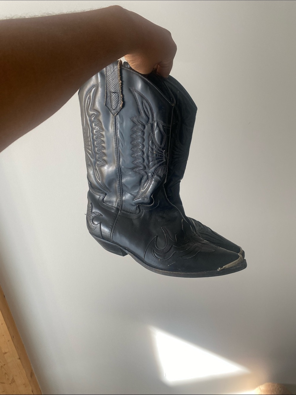 Seychelles Black Western Heeled Boots